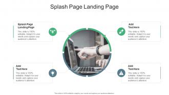 Splash Page Landing Page In Powerpoint And Google Slides Cpb