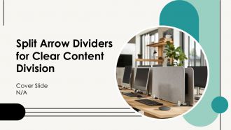 Split Arrow Dividers For Clear Content Division PPT Graphics AT Split Arrow Dividers For Clear Content Division PPT Graphics AT