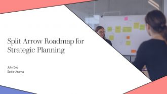 Split Arrow Roadmap For Strategic Planning PPT Designs AT Split Arrow Roadmap For Strategic Planning PPT Designs AT