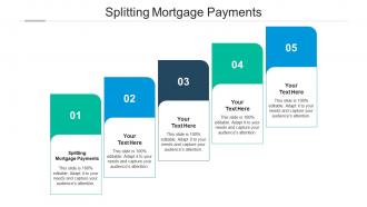 Splitting mortgage payments ppt powerpoint presentation infographics slide portrait cpb