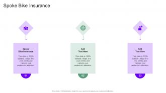 Spoke Bike Insurance In Powerpoint And Google Slides Cpb