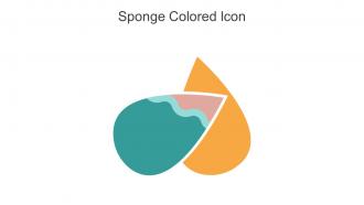 Sponge Colored Icon In Powerpoint Pptx Png And Editable Eps Format