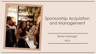 Sponsorship Acquisition And Management PPT Sample AT