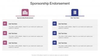 Sponsorship Endorsement In Powerpoint And Google Slides Cpb