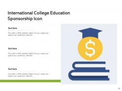 Sponsorship Icon Education International Development Research Corporate