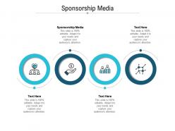 Sponsorship media ppt powerpoint presentation show diagrams cpb