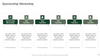 Sponsorship Mentorship In Powerpoint And Google Slides Cpb
