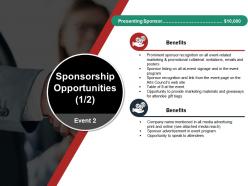 Sponsorship opportunities powerpoint themes