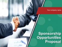 Sponsorship Opportunities Proposal Powerpoint Presentation Slide