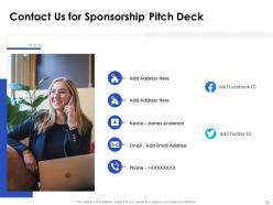 Sponsorship pitch deck ppt template