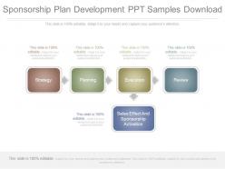 Sponsorship plan development ppt samples download