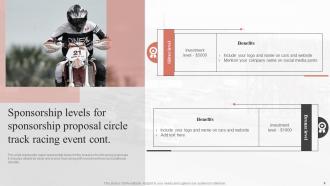 Sponsorship Proposal For Circle Track Racing Event Powerpoint Presentation Slides