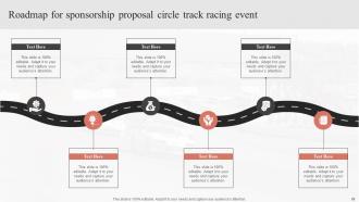 Sponsorship Proposal For Circle Track Racing Event Powerpoint Presentation Slides