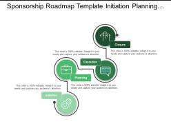 Sponsorship roadmap template initiation planning execution closure