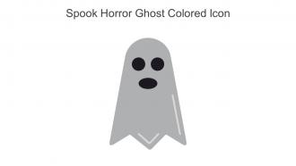 Spook Horror Ghost Colored Icon In Powerpoint Pptx Png And Editable Eps Format