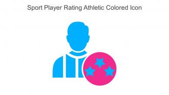 Sport Player Rating Athletic Colored Icon In Powerpoint Pptx Png And Editable Eps Format
