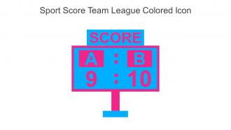Sport Score Team League Colored Icon In Powerpoint Pptx Png And Editable Eps Format