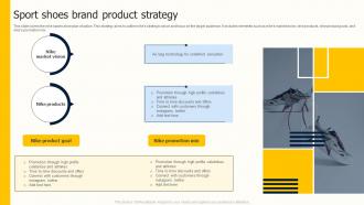 Sport Shoes Brand Product Strategy