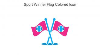 Sport Winner Flag Colored Icon In Powerpoint Pptx Png And Editable Eps Format