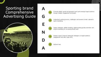 Sporting Brand Comprehensive Advertising Guide MKT CD V Downloadable Editable