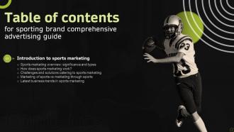 Sporting Brand Comprehensive Advertising Guide MKT CD V Compatible Editable