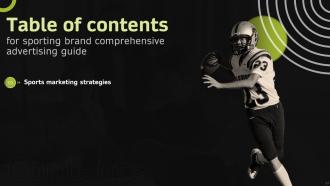 Sporting Brand Comprehensive Advertising Guide MKT CD V Attractive Editable