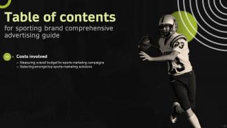 Sporting Brand Comprehensive Advertising Guide MKT CD V Attractive Impactful