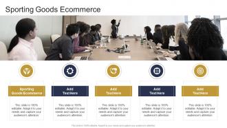 Sporting Goods Ecommerce In Powerpoint And Google Slides Cpb