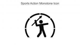 Sports Action Monotone Icon In Powerpoint Pptx Png And Editable Eps Format