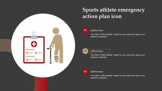 Sports Athlete Emergency Action Plan Icon