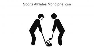 Sports Athletes Monotone Icon In Powerpoint Pptx Png And Editable Eps Format