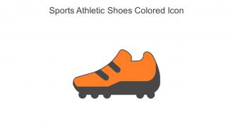 Sports Athletic Shoes Colored Icon In Powerpoint Pptx Png And Editable Eps Format