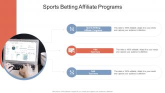 Sports Betting Affiliate Programs In Powerpoint And Google Slides Cpb