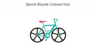 Sports Bicycle Colored Icon In Powerpoint Pptx Png And Editable Eps Format