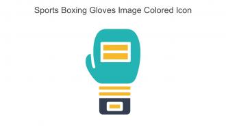 Sports Boxing Gloves Image Colored Icon In Powerpoint Pptx Png And Editable Eps Format