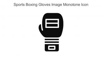 Sports Boxing Gloves Image Monotone Icon In Powerpoint Pptx Png And Editable Eps Format