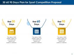 Sports competition proposal powerpoint presentation slides
