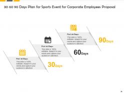 Sports Event For Corporate Employees Proposal Powerpoint Presentation Slides