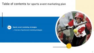 Sports Event Marketing Plan Powerpoint Presentation Slides Strategy CD V Colorful Analytical