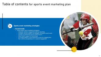 Sports Event Marketing Plan Powerpoint Presentation Slides Strategy CD V Visual Analytical