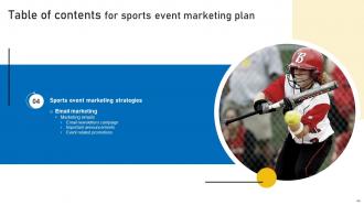 Sports Event Marketing Plan Powerpoint Presentation Slides Strategy CD V Adaptable Analytical