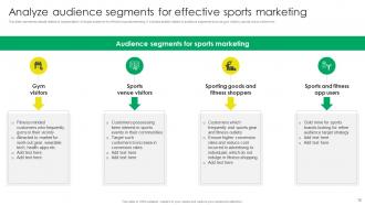 Sports Event Marketing Strategic Guide Strategy CD V Graphical Slides