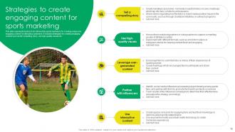 Sports Event Marketing Strategic Guide Strategy CD V Adaptable Slides
