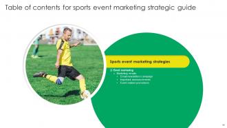 Sports Event Marketing Strategic Guide Strategy CD V Attractive Idea