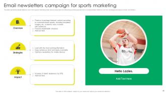 Sports Event Marketing Strategic Guide Strategy CD V Graphical Idea