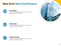 Sports event proposal powerpoint presentation slides