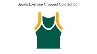 Sports Exercise Cropped Colored Icon In Powerpoint Pptx Png And Editable Eps Format