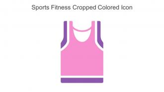 Sports Fitness Cropped Colored Icon In Powerpoint Pptx Png And Editable Eps Format