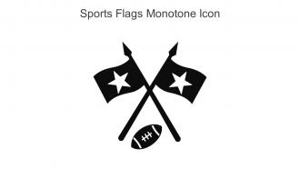 Sports Flags Monotone Icon In Powerpoint Pptx Png And Editable Eps Format