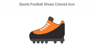 Sports Football Shoes Colored Icon In Powerpoint Pptx Png And Editable Eps Format